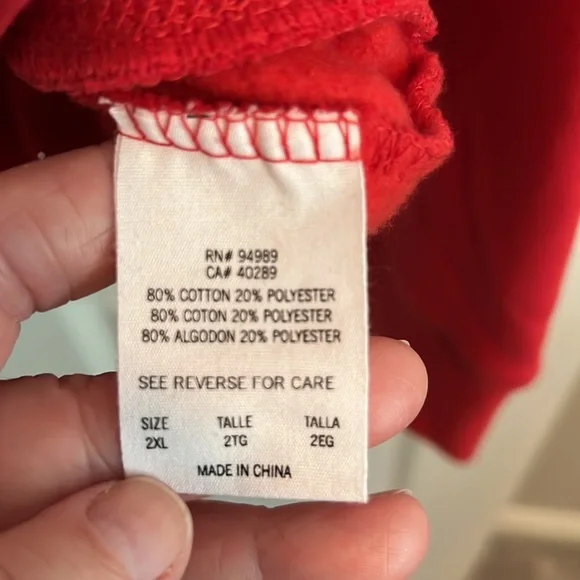 New England Patriots Women’s Plus Size Zip Up Hoodie size XXL *NWT* - Picture 12 of 12